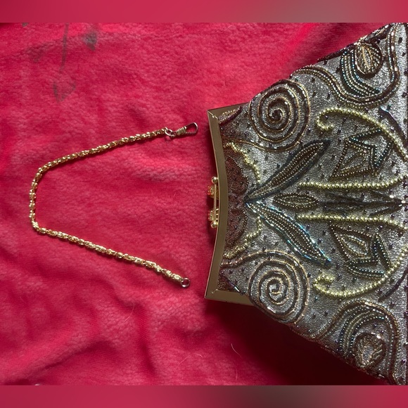 Beaded handbag clutch - Picture 2 of 5